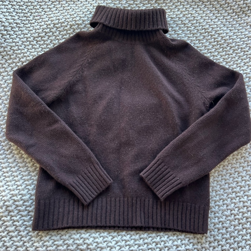 Ralph Lauren Brown Turtleneck Sweater